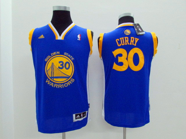 Stephen Curry, Golden State Warriors [Azul] -NIÑOS - Haga click en la imagen para cerrar